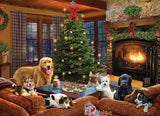 Furry Festivities - Robert Giordano | Cobble Hill | 500 Pieces | Jigsaw Puzzle