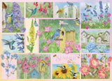 Garden Birds in Summer - Jane Shasky | Cobble Hill | 500 Pieces | Jigsaw Puzzle