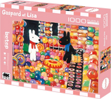 Rainbow Ballons - Gaspard et Lisa | Blackcard | Botop | 1000 Pieces | Jigsaw Puzzle