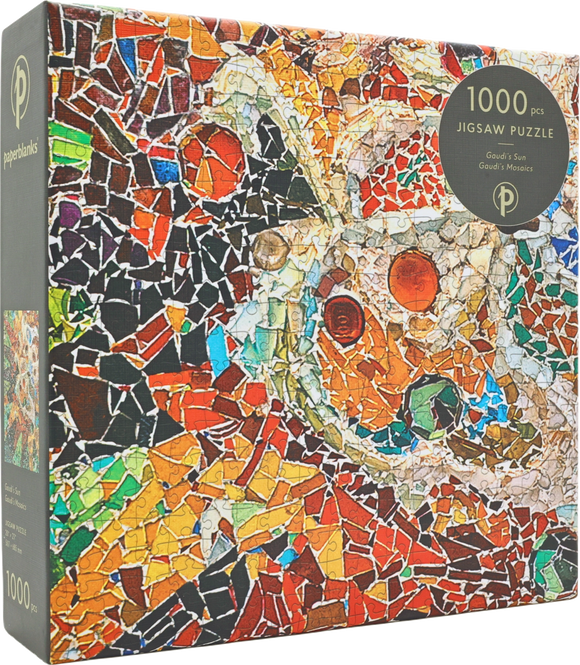 Gaudi’s Sun - Gaudí’s Mosaics | Paperblanks | 1000 Pieces | Jigsaw Puzzle