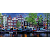 Amsterdam - Neil Dankoff | Gibsons | 636 Pieces | Panorama Jigsaw Puzzle