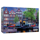 Amsterdam - Neil Dankoff | Gibsons | 636 Pieces | Panorama Jigsaw Puzzle