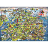 Gibsons | Beautiful Britain - Maria Rabinky | 1000 Pieces | Jigsaw Puzzle