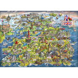 Beautiful Britain - Maria Rabinky | Gibsons | 1000 Pieces | Jigsaw Puzzle