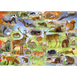 British Wildlife - Lisa Alderson | Gibsons | 500 Pieces | Jigsaw Puzzle