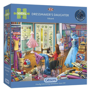 Dressmaker's Daughter - Eduard | Gibsons | 500 XL Pieces | Jigsaw Puzzle