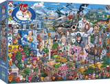 Gibsons | I Love Great Britain - Mike Jupp | 1000 Pieces | Jigsaw Puzzle