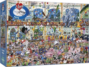 I Love Pets - Mike Jupp | Gibsons | 1000 Pieces | Jigsaw Puzzle