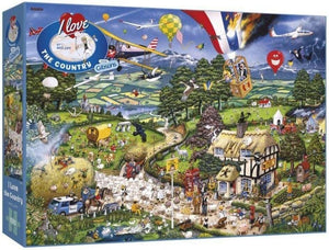 Gibsons | I Love The Country - Mike Jupp | 1000 Pieces | Jigsaw Puzzle