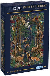 Into The Forest - The Art File | Gibsons | 1000 Pieces | Jigsaw Puzzle