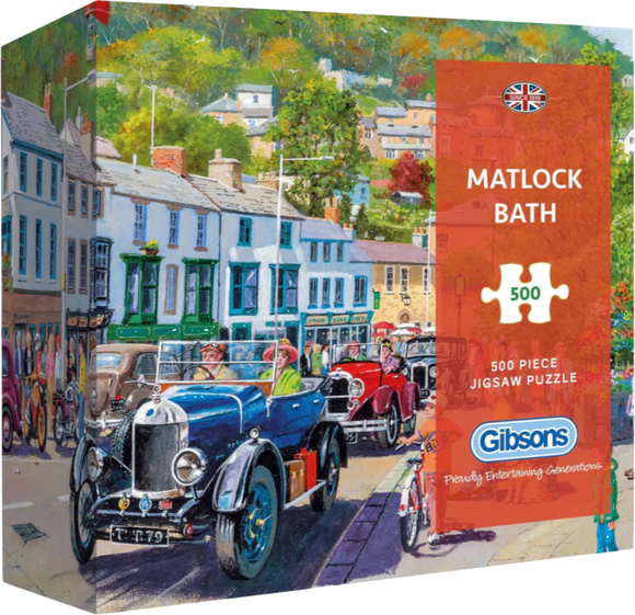Gibsons | Matlock Bath - Derek Roberts | 500 Pieces | Jigsaw Puzzle