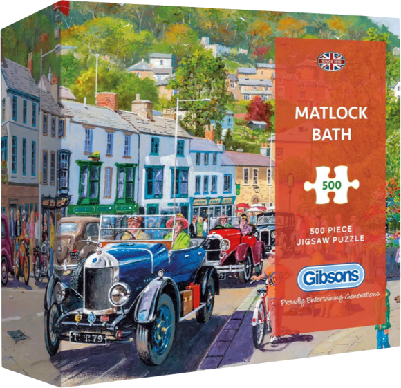 Matlock Bath - Derek Roberts | Gibsons | 500 Pieces | Jigsaw Puzzle