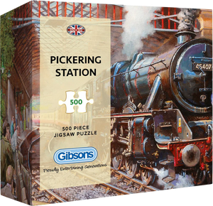 Pickering Station - David Noble | Gibsons | 500 Pieces | Jigsaw Puzzle