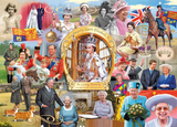 Queen Elizabeth II - Victor McLindon | Gibsons | 1000 Pieces | Jigsaw Puzzle