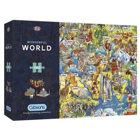 Gibsons | Wonderful World - Maria Rabinky | 1000 Pieces | Jigsaw Puzzle