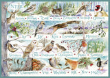 Woodland Seasons - Val Goldfinch | Gibsons | 4 X 500 Pieces | Jigsaw Puzzle