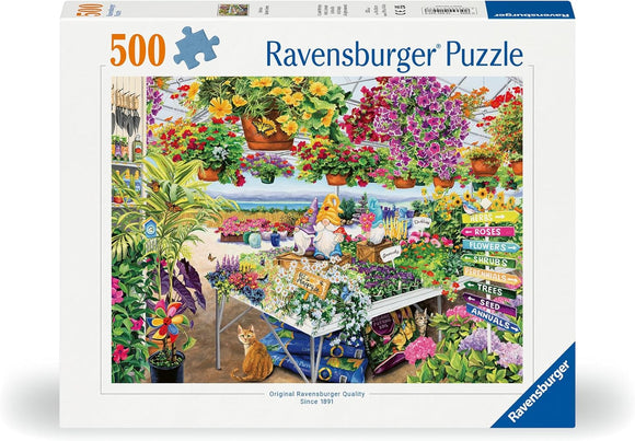 Glorious Garden Centre | Ravensburger | 500 Extra Large Pieces | Jigsaw Puzzle