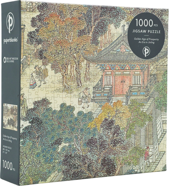 Golden Age Of Prosperity - An Era In Jinling | Paperblanks | 1000 Pieces | Jigsaw Puzzle
