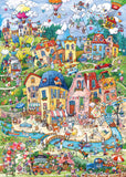 Good Morning! - Happytown | Rita Berman | Heye | 1000 Pieces | Jigsaw Puzzle