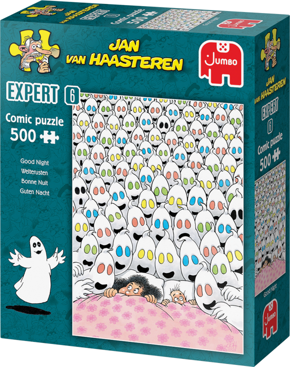 Good Night - Jan van Haasteren | Expert 6 | Jumbo | 500 Pieces | Jigsaw Puzzle