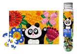 Good Vibes - Puzzle Pandas | Micro Puzzles | 150 Pieces | Micro Jigsaw Puzzle