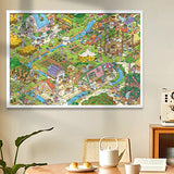 Grandma's Yard | Fusion | Botop | 1000 Pieces | Jigsaw Puzzle