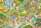 Grandma's Yard | Fusion | Botop | 1000 Pieces | Jigsaw Puzzle