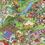 Grandma's Yard | Fusion | Botop | 1000 Pieces | Jigsaw Puzzle