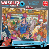 Great Train Robbery! - Mystery No.9 | Wasgij? Retro | Jumbo | 1000 Pieces | Jigsaw Puzzle