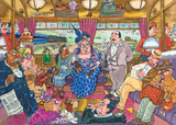 Great Train Robbery! - Mystery No.9 | Wasgij? Retro | Jumbo | 1000 Pieces | Jigsaw Puzzle