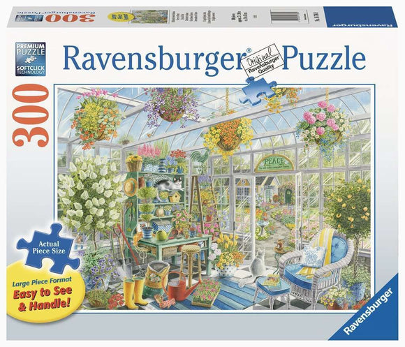 Greenhouse Heaven | Ravensburger | 300 Extra Large Pieces | Jigsaw Puzzle