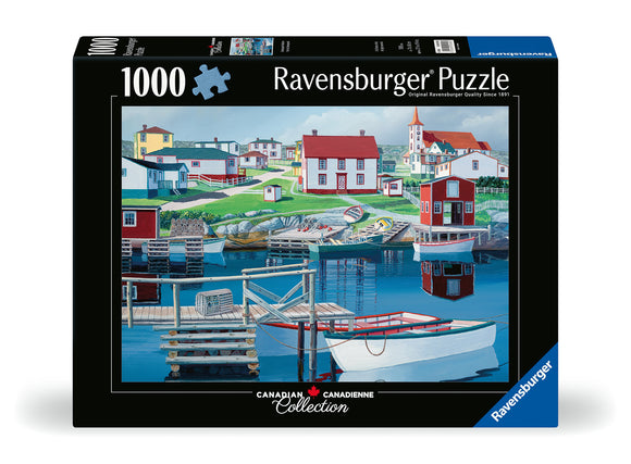 Greenspond Harbour - Canadian Collection | Ravensburger | 1000 Pieces | Jigsaw Puzzle