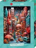 Street Canyon - Paper-Like | Viktor Gavriloski | Heye | 1000 Pieces | Jigsaw Puzzle