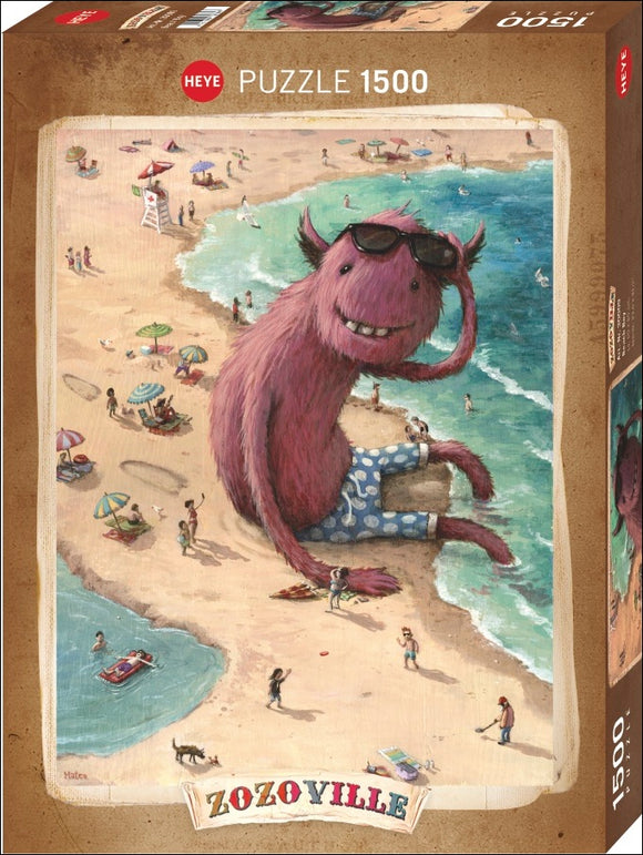 Beach Boy - Zozoville | Heye | 1500 Pieces | Jigsaw Puzzle