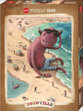 HEYE | Beach Boy - Zozoville | 1500 Pieces | Jigsaw Puzzle