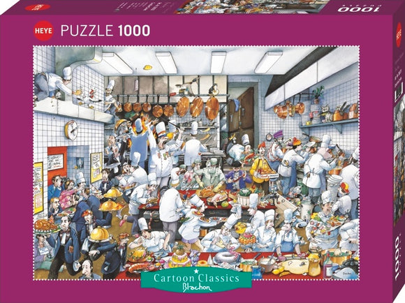 Creative Cooks - Cartoon Classics | Roger Blachon | Heye | 1000 Pieces | Jigsaw Puzzle