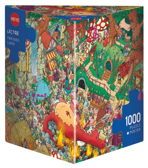 HEYE | Fantasy Land - Lectrr | 1000 Pieces | Jigsaw Puzzle