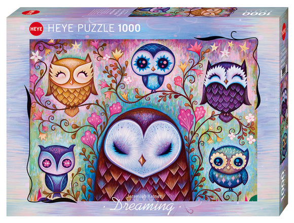 HEYE | Great Big Owl - Dreaming | Jeremiah Ketner | 1000 Pieces | Jigsaw Puzzle