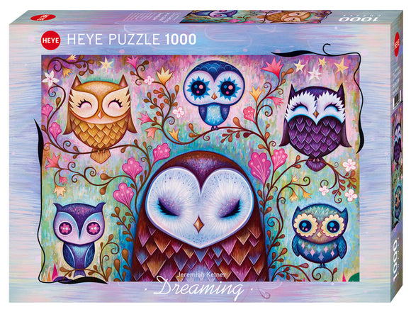 Great Big Owl - Dreaming | Jeremiah Ketner | Heye | 1000 Pieces | Jigsaw Puzzle