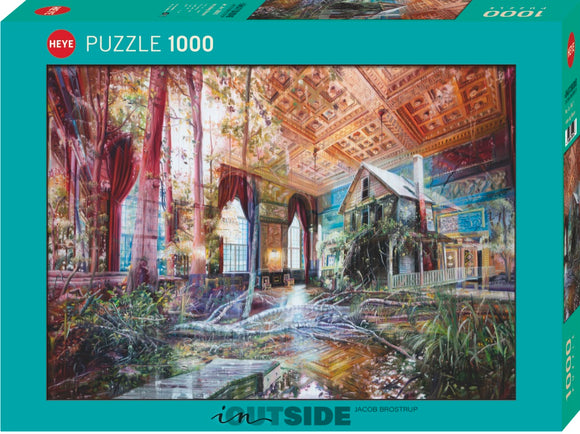 HEYE | Intruding House - Inside/Outside | 1000 Pieces | Jigsaw Puzzle