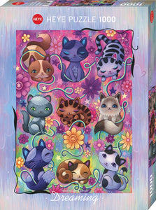 Kitty Cats - Dreaming | Jeremiah Ketner | Heye | 1000 Pieces | Jigsaw Puzzle