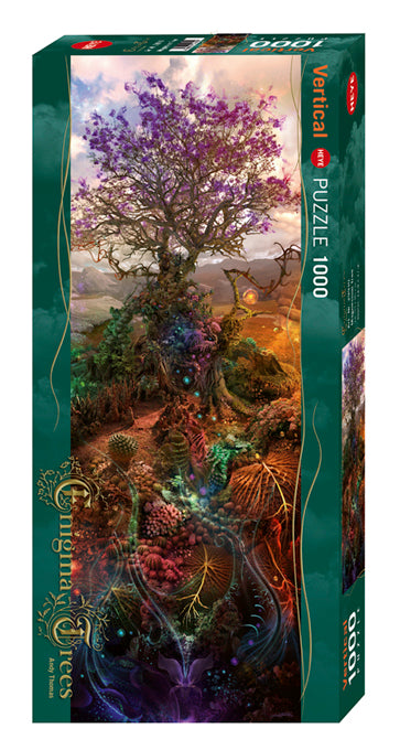 HEYE | Magnesium Tree - Enigma Trees | Andy Thomas | 1000 Pieces | Vertical Jigsaw Puzzle