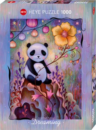 HEYE | Panda Naps - Dreaming | Jeremiah Ketner | 1000 Pieces | Jigsaw Puzzle