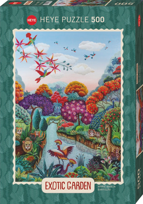 Plant Paradise - Exotic Garden | Marie Amalia Bartolini | Heye | 500 Pieces | Jigsaw Puzzle