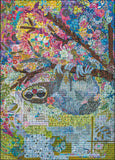 HEYE | Sewn Sloth - Quilt Art | Laura Heine | 1000 Pieces | Jigsaw Puzzle