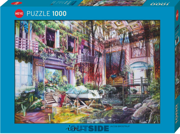 The Escape - Inside/Outside | Heye | 1000 Pieces | Jigsaw Puzzle