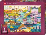 HEYE | Wes Anderson Films - Movie Masters | 1000 Pieces | Jigsaw Puzzle
