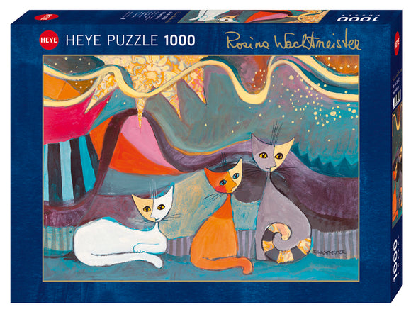 HEYE | Yellow Ribbon - Rosina Wachtmeister | 1000 Pieces | Jigsaw Puzzle
