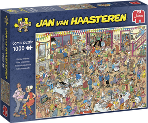 Happy Birthday - Jan van Haasteren | Jumbo | 1000 Pieces | Jigsaw Puzzle