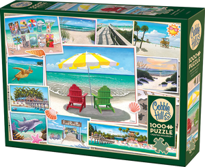 Happy Place - Robert Johnson | Cobble Hill | 1000 Pieces | Jigsaw Puzzle